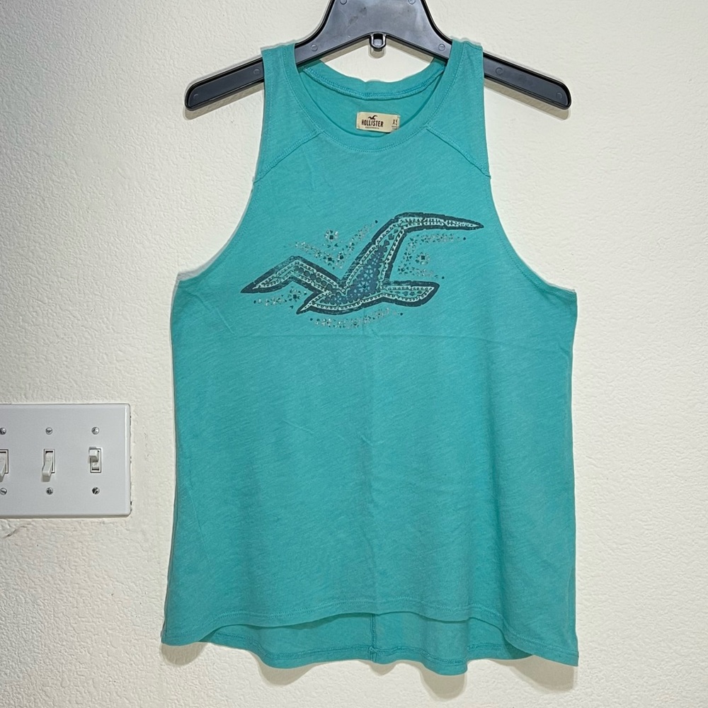 HOLLISTER | Teal muscle tee | Size XS | GREAT CONDITION